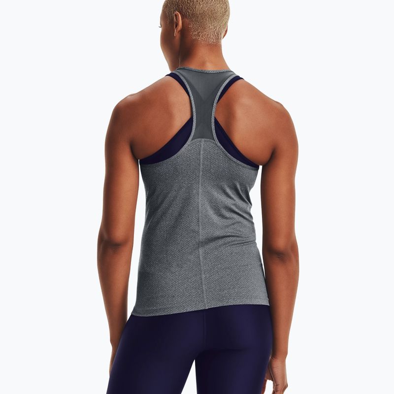 Maieu de antrenament pentru femei Under Armour HG Armour Racer Tank gri 1328962-012 2