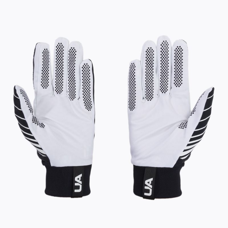 Under Armour Field Player'S 2.0 mănuși de fotbal pentru bărbați negru și alb 1328183-001 2