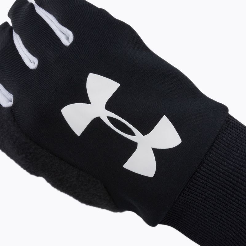 Under Armour Field Player'S 2.0 mănuși de fotbal pentru bărbați negru și alb 1328183-001 4