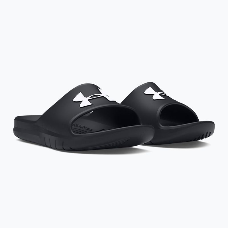 Papuci Under Armour Core PTH black/black/white 3