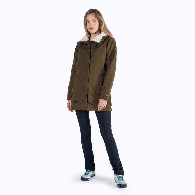 Columbia jachetă de puf South Canyon Sherpa Lined pentru femei verde 1859842 7