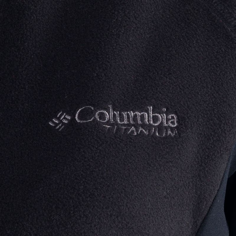 Columbia pentru femei Titan Pass 2.0 II fleece sweatshirt negru 1866451 5