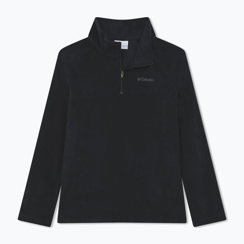Bluză fleece pentru copii Columbia Glacial Half Zip Black