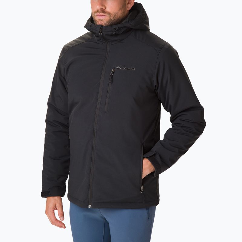 Columbia Gate Racer Softshell jachetă pentru bărbați negru 1557532 5