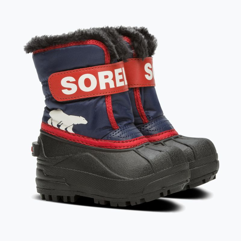 Ghete pentru copii Sorel Snow Commander nocturnal/sail red 9