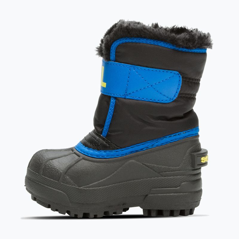 Ghete pentru copii Sorel Snow Commander black/super blue 8