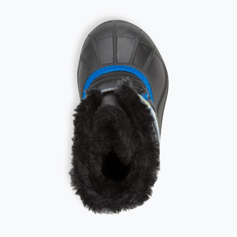 Ghete pentru copii Sorel Snow Commander black/super blue 11