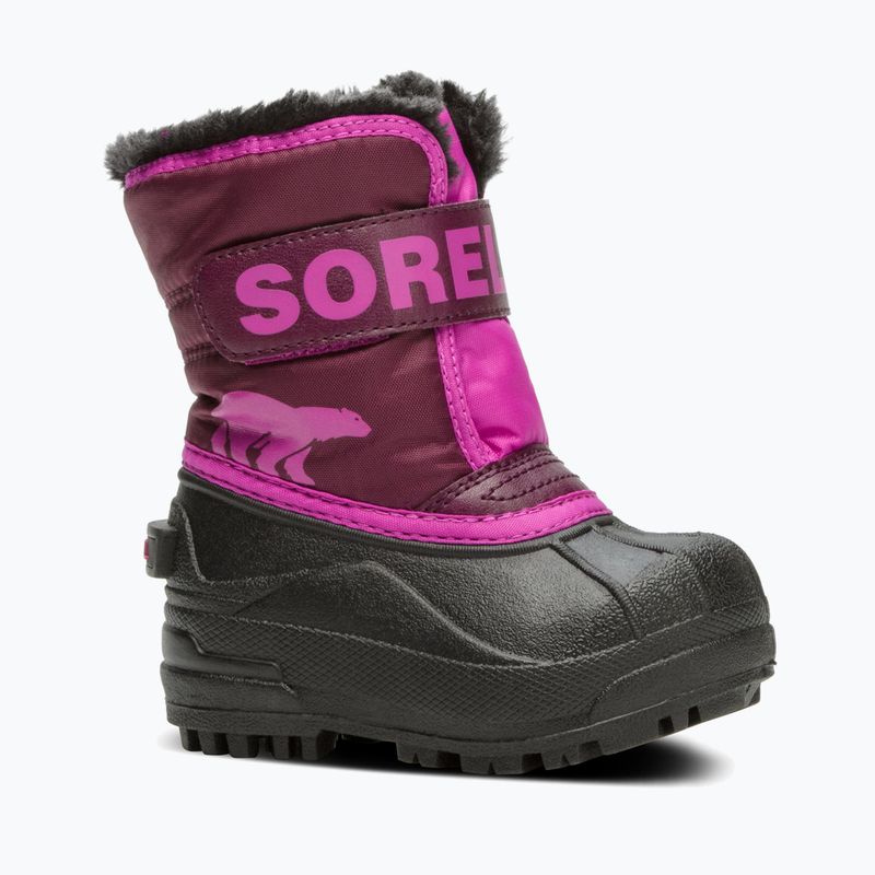 Ghete pentru copii Sorel Snow Commander purple dahlia/groovy pink 7