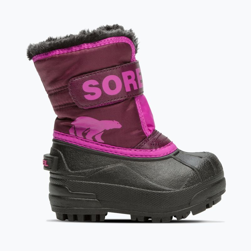 Ghete pentru copii Sorel Snow Commander purple dahlia/groovy pink 8