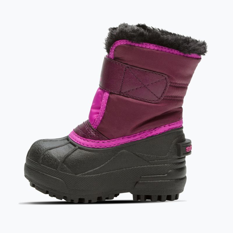 Ghete pentru copii Sorel Snow Commander purple dahlia/groovy pink 9