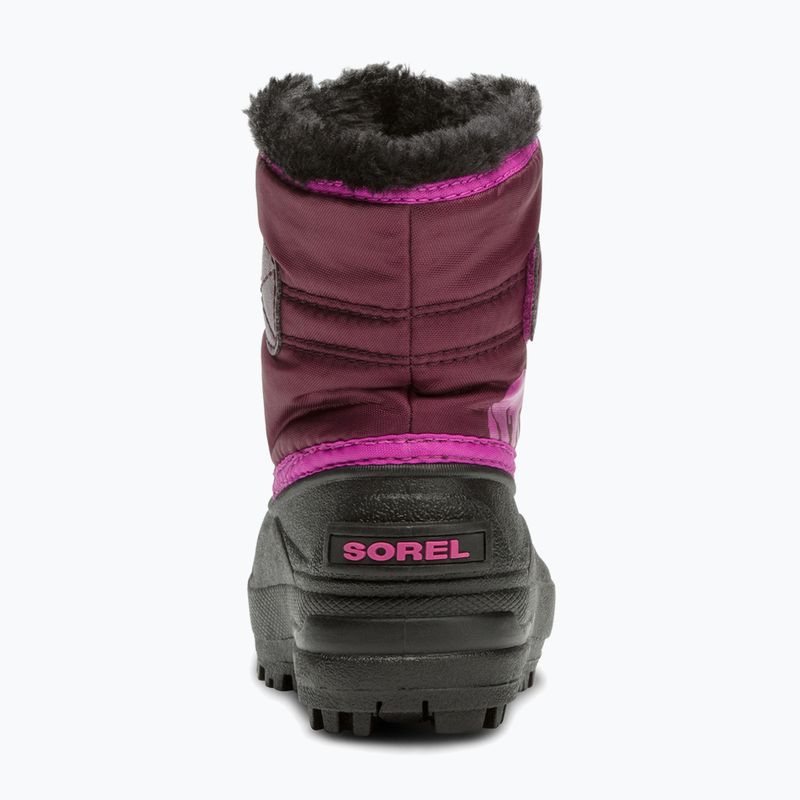 Ghete pentru copii Sorel Snow Commander purple dahlia/groovy pink 10