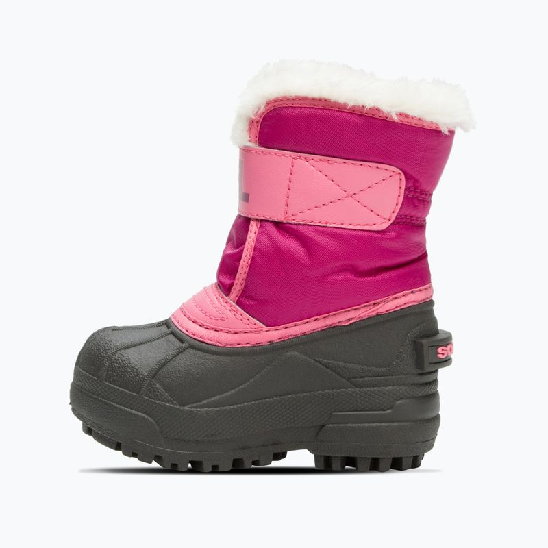 Ghete pentru copii Sorel Snow Commander tropic pink/deep blush 8