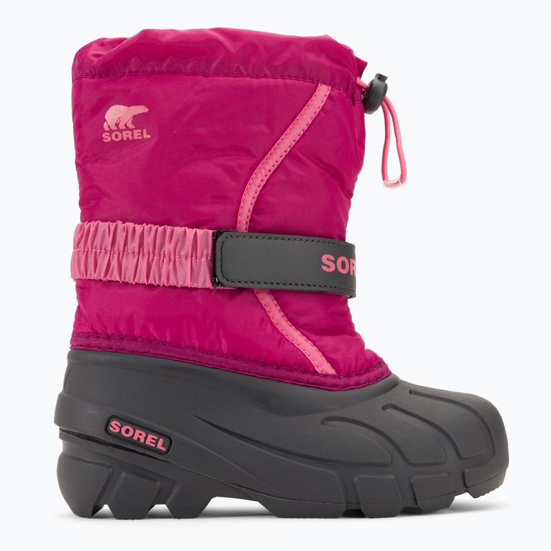 Ghete pentru copii Sorel Flurry Dtv deep blush/tropic pink 2