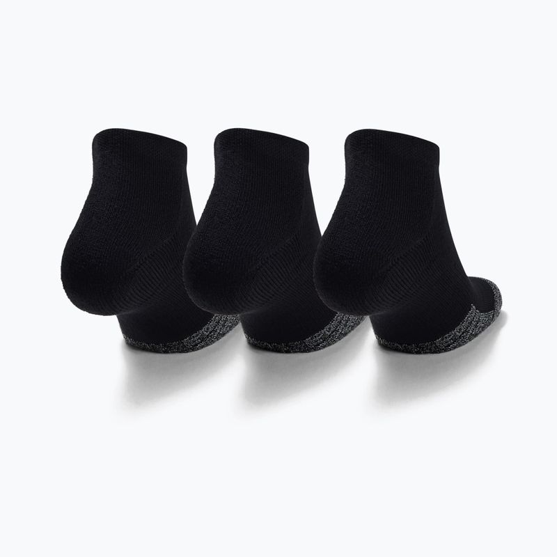Under Armour Heatgear Low Cut șosete sport 3 perechi negru 1346753 9