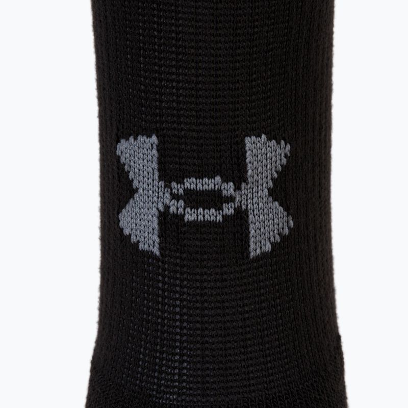 Under Armour Heatgear Crew șosete sport pentru bărbați 3 perechi negru 1346751 4