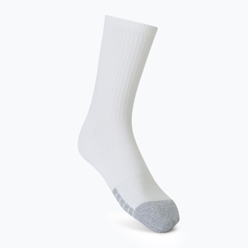 Under Armour Heatgear Crew șosete sport 3 perechi alb 1346751 2