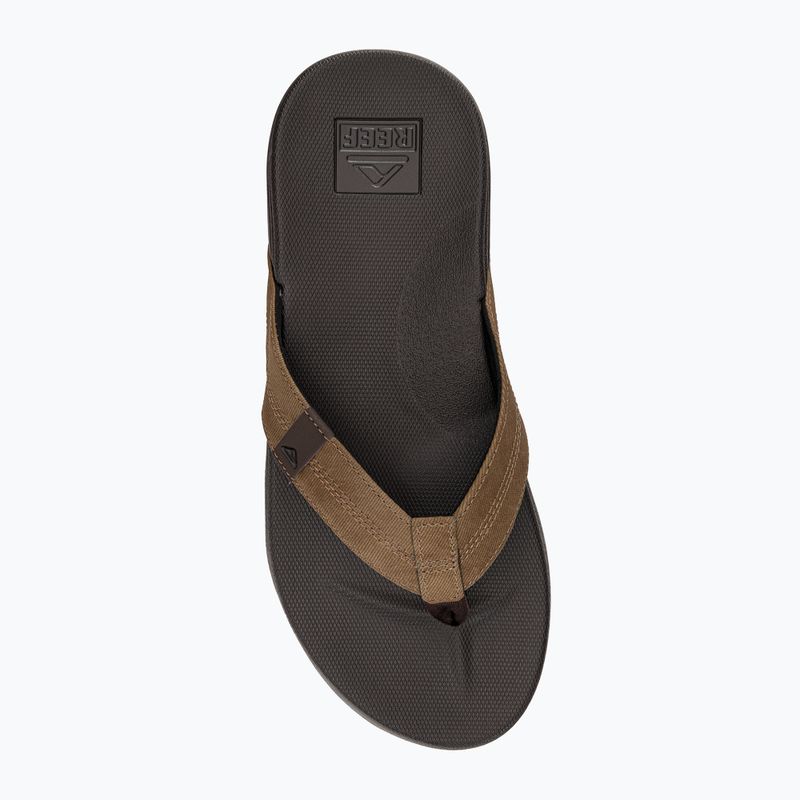 Papuci pentru bărbați REEF Cushion Phantom maro-negri RF0A3FDIBTN 6