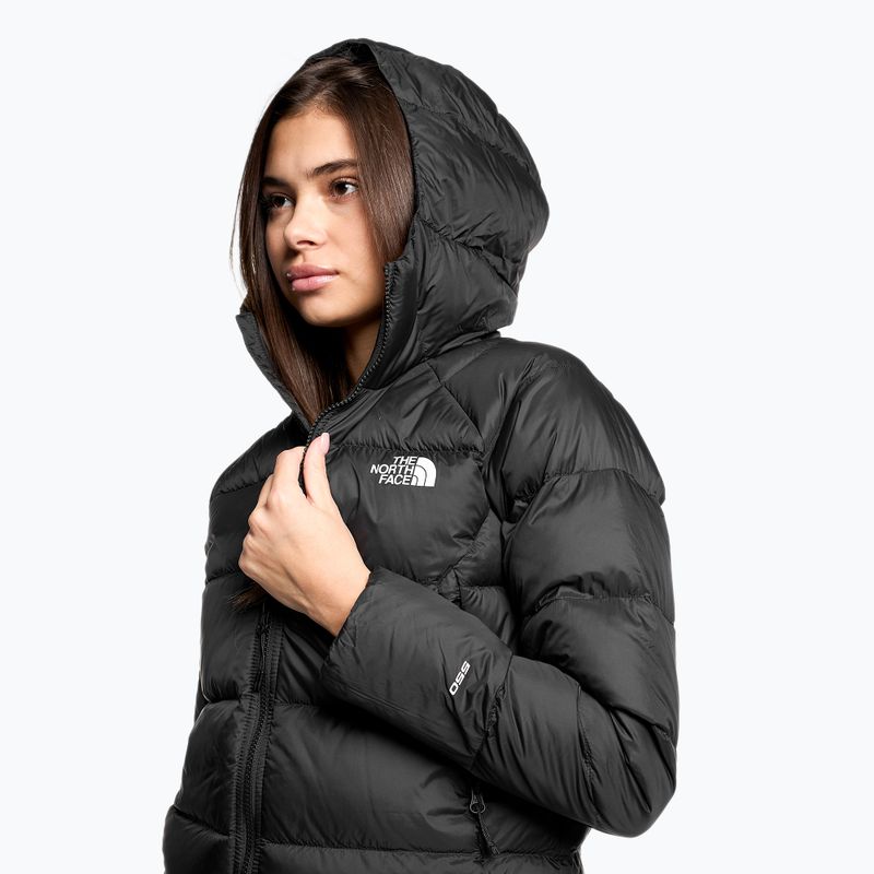 Jacheta de femei The North Face Hyalite Down Hoodie negru 3