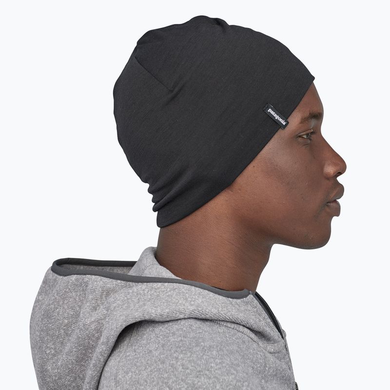 Căciulă Patagonia Overlook Merino Wool Liner Beanie black 4