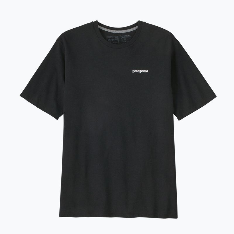 Tricou de trekking pentru bărbați Patagonia P-6 Logo Responsibili-Tee black 5