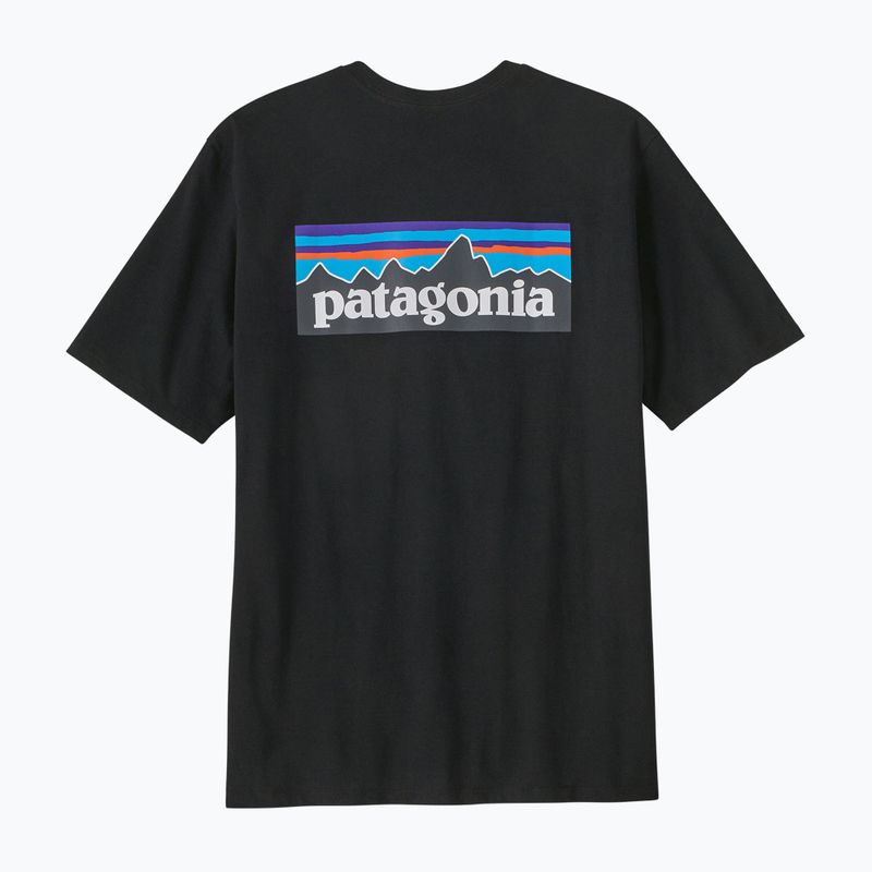 Tricou de trekking pentru bărbați Patagonia P-6 Logo Responsibili-Tee black 6