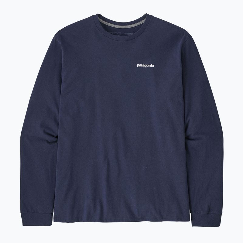 Longsleeve de trekking pentru bărbați Patagonia P-6 Logo Responsibili classic navy 4