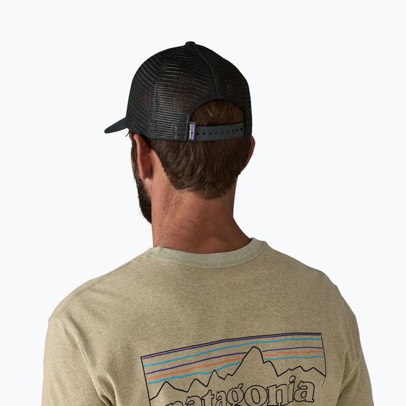 Patagonia P-6 Logo LoPro LoPro Trucker cap negru 6