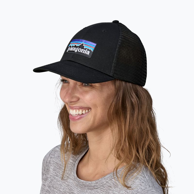 Patagonia P-6 Logo LoPro LoPro Trucker cap negru 7
