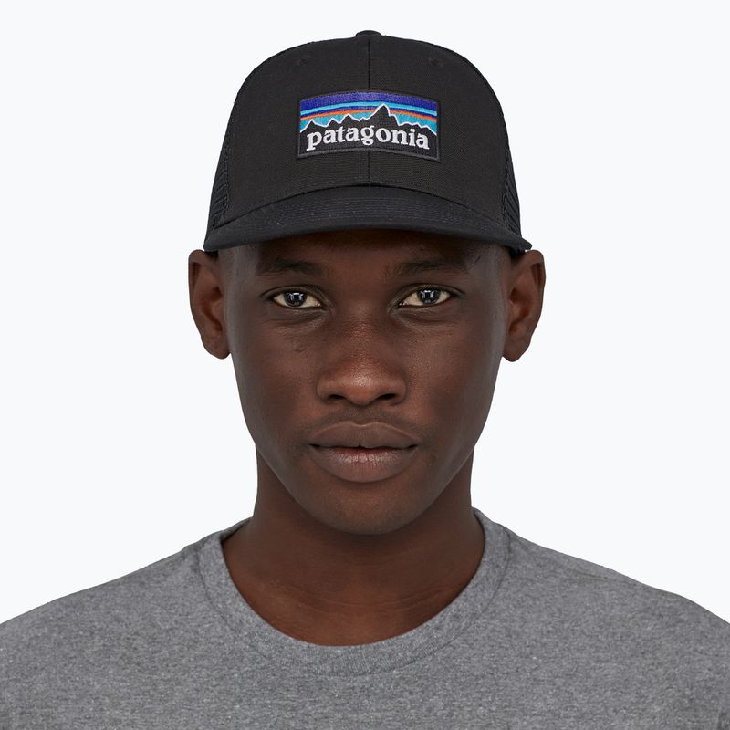 Șapcă Patagonia P-6 Logo Trucker black 3