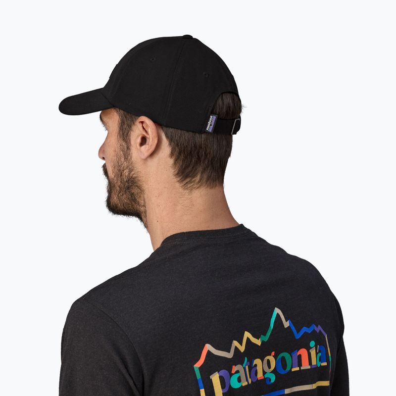 Șapcă cu cozoroc Patagonia P-6 Label Trad black 4