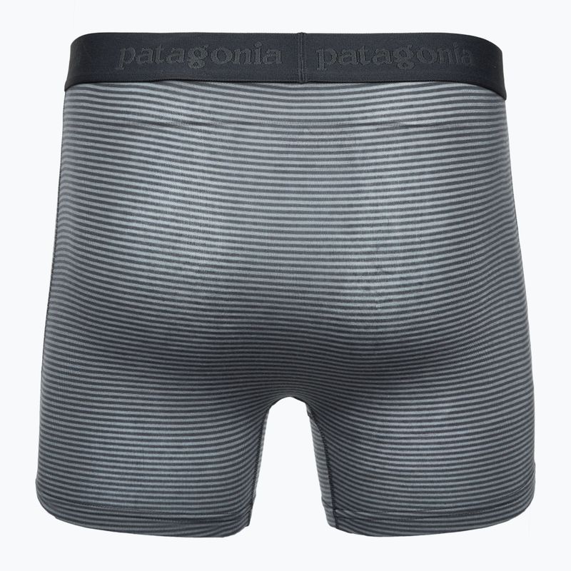 Boxeri pentru bărbați  Patagonia Essential Boxer Briefs 3" fathom/forge grey 2