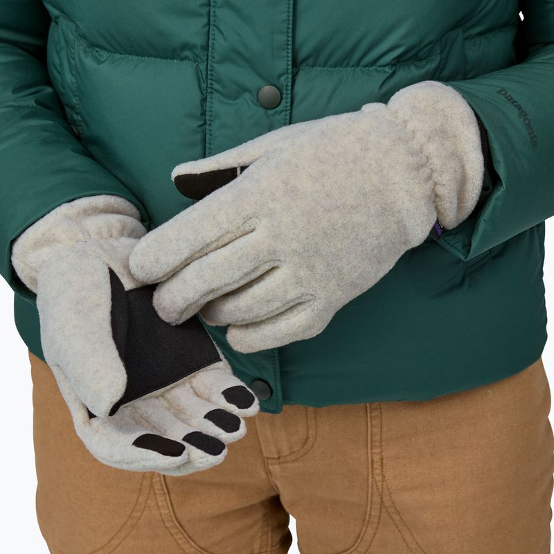 Mănuși de trekking Patagonia Synch oatmeal heather 3