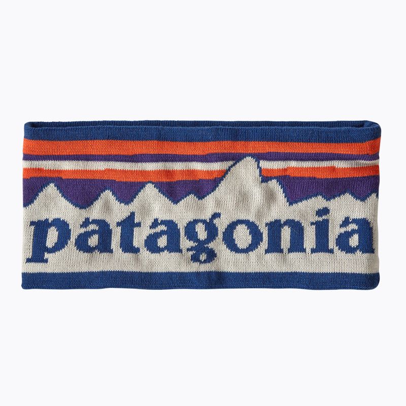 Bentiță pentru femei Patagonia Powder Town fitz roy sunrise knit/birch white