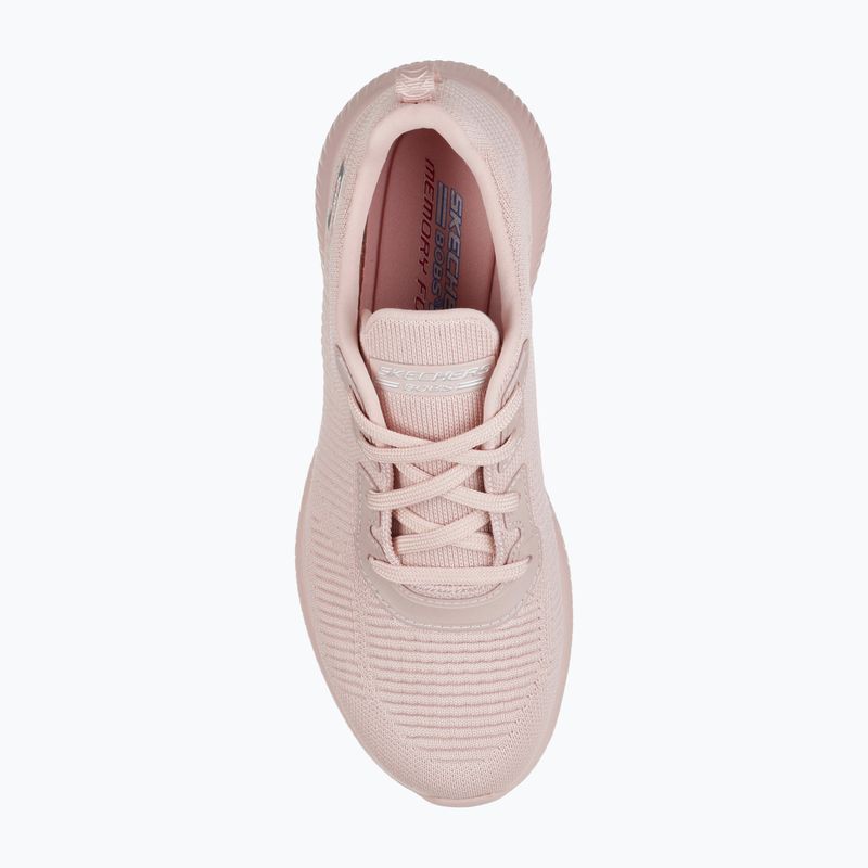 Încălțăminte pentru femei SKECHERS Bobs Sport Squad Tough Talk pink 4