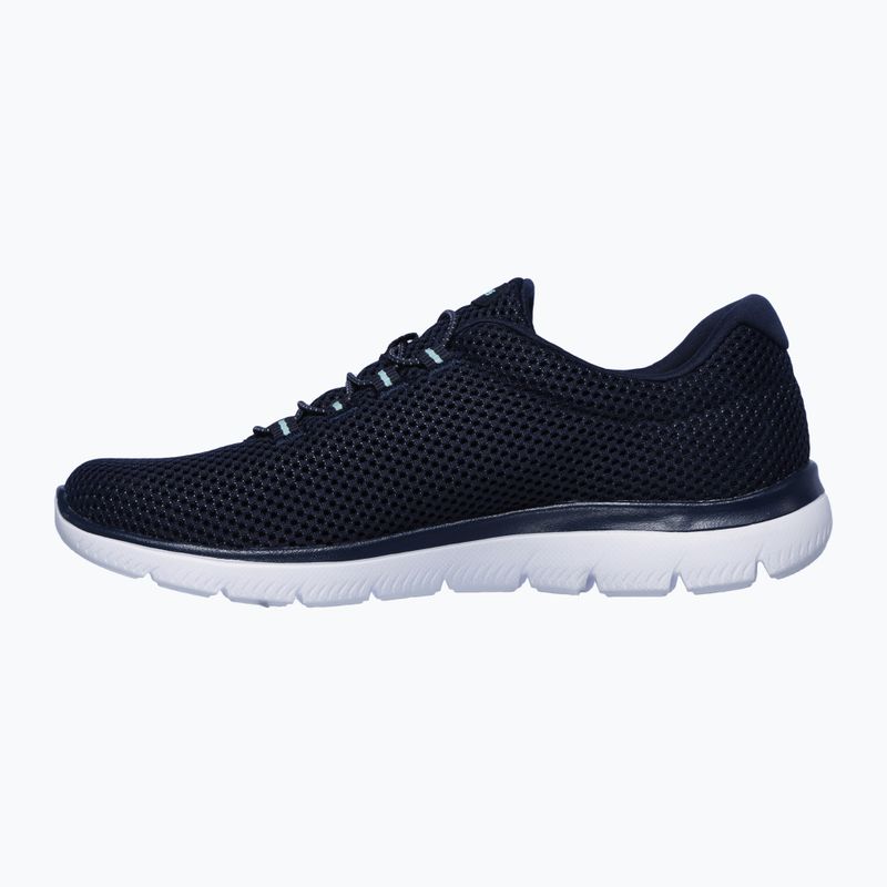 Pantofi de antrenament pentru femei SKECHERS Summits navy/albastru deschis