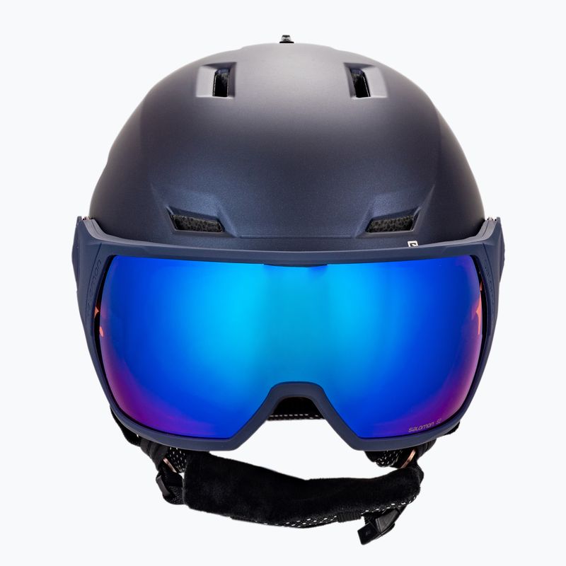Cască de schi pentru femei Salomon Icon Lt Visor, negru, L41199800 2