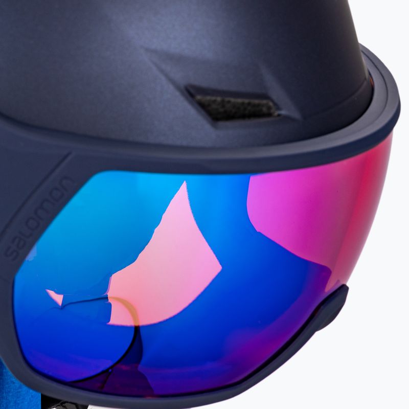Cască de schi pentru femei Salomon Icon Lt Visor, negru, L41199800 6