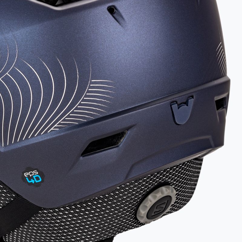 Cască de schi pentru femei Salomon Icon Lt Visor, negru, L41199800 7