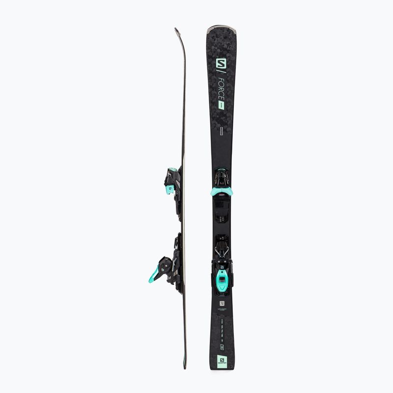Schiuri de coborâre pentru femei  Salomon S/Force W 7 + M10 GW negre L41135600/L4113250010 2