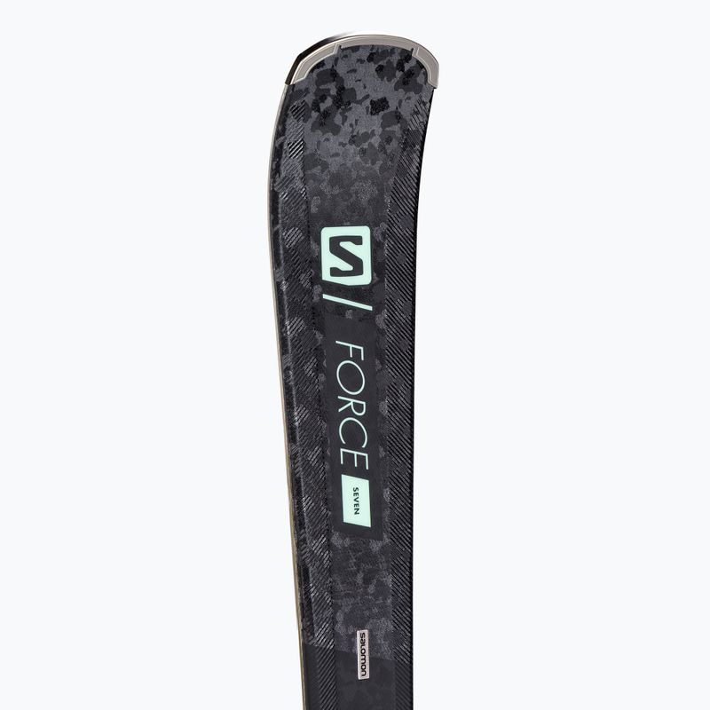 Schiuri de coborâre pentru femei  Salomon S/Force W 7 + M10 GW negre L41135600/L4113250010 8