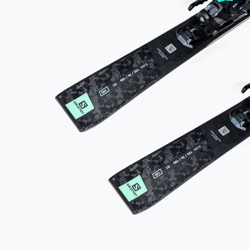 Schiuri de coborâre pentru femei  Salomon S/Force W 7 + M10 GW negre L41135600/L4113250010 9