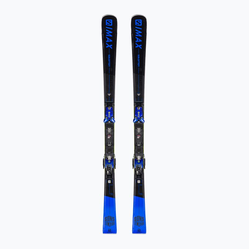 Schiuri de coborâre Salomon S/Max Blast + X12 TI GW, negru, L41134100/L4113150002