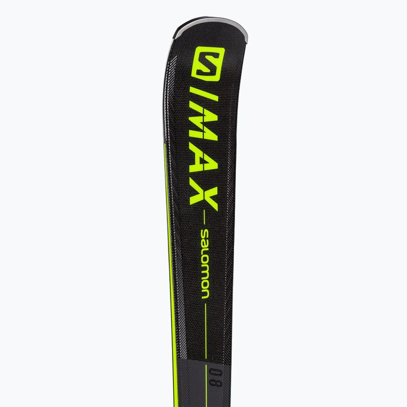 Schiuri de coborâre pentru bărbați Salomon S/Max 8 gri + M11 GW L41134400/L411113200010 6