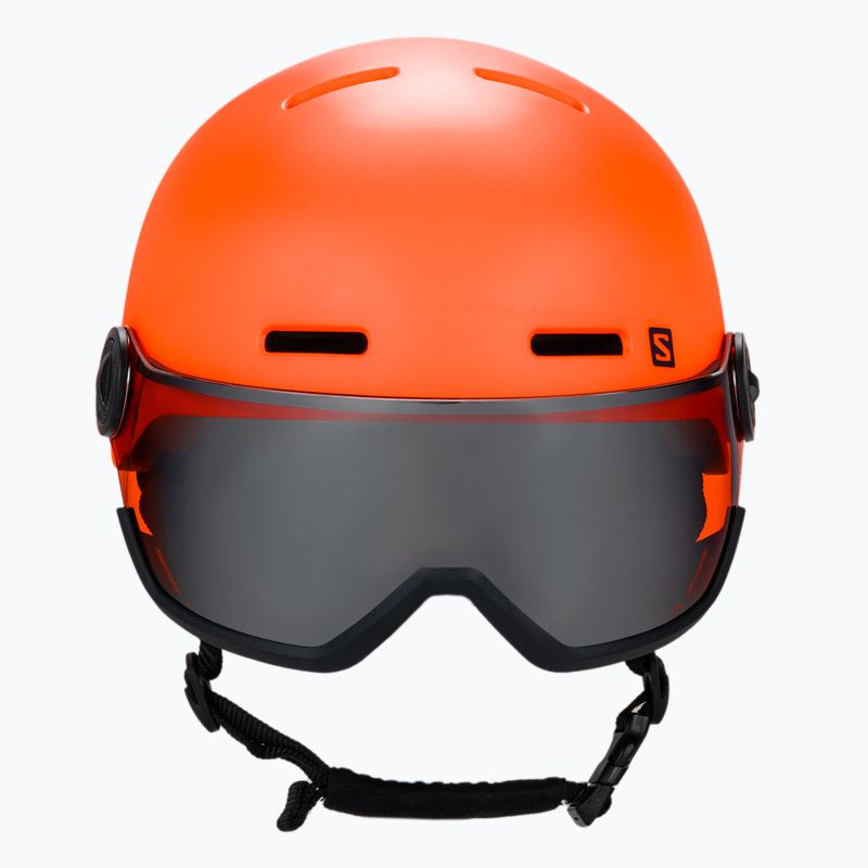 Cască de schi pentru copii Salomon Grom Visor, portocaliu, L40836900 2