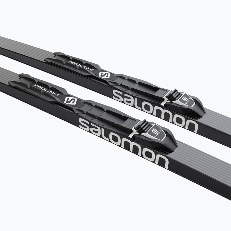 Salomon Aero 7 Eskin + Prolink Access schi fond negru/roșu L412131PM 12