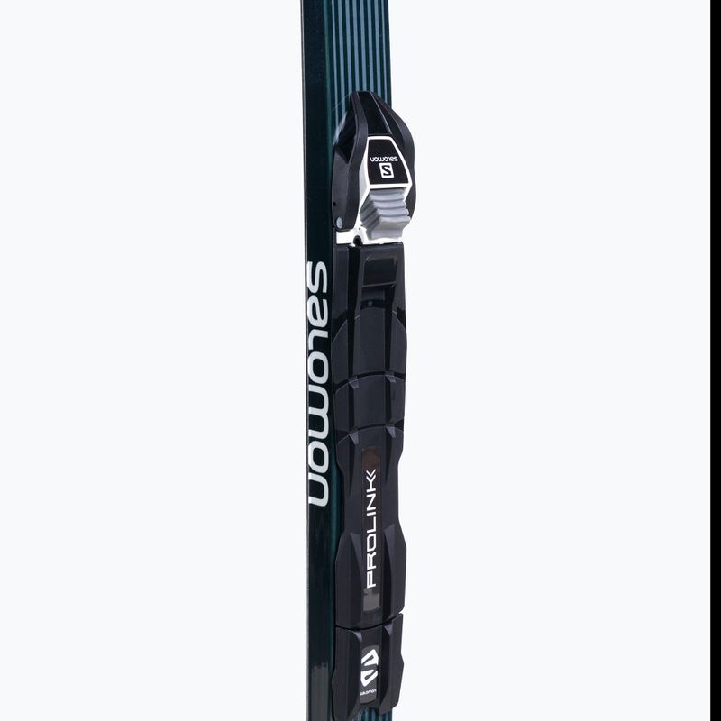 Schiuri de fond pentru copii Salomon Aero Grip Jr. + Prolink Access negru-albastru L412480PM 7