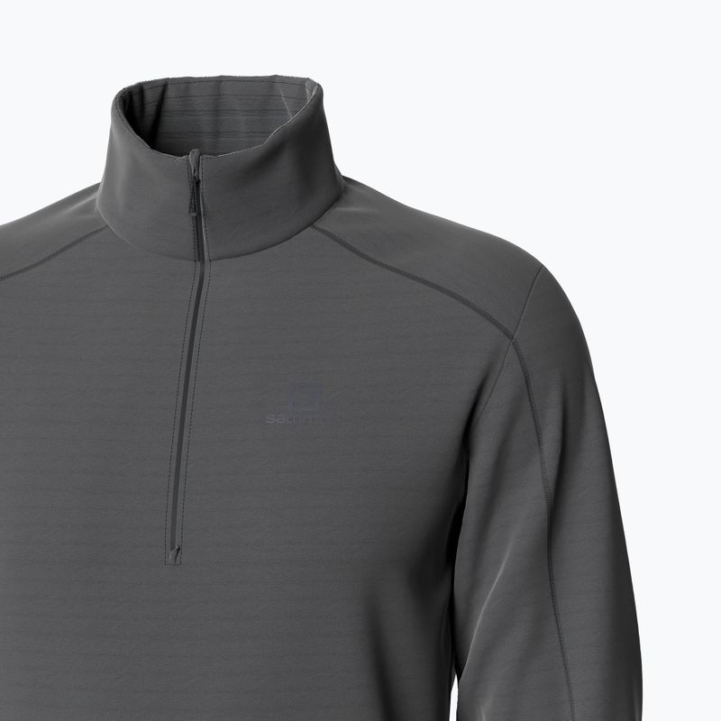 Bărbați Salomon Outrack HZ Mid fleece sweatshirt negru LC1369900 6
