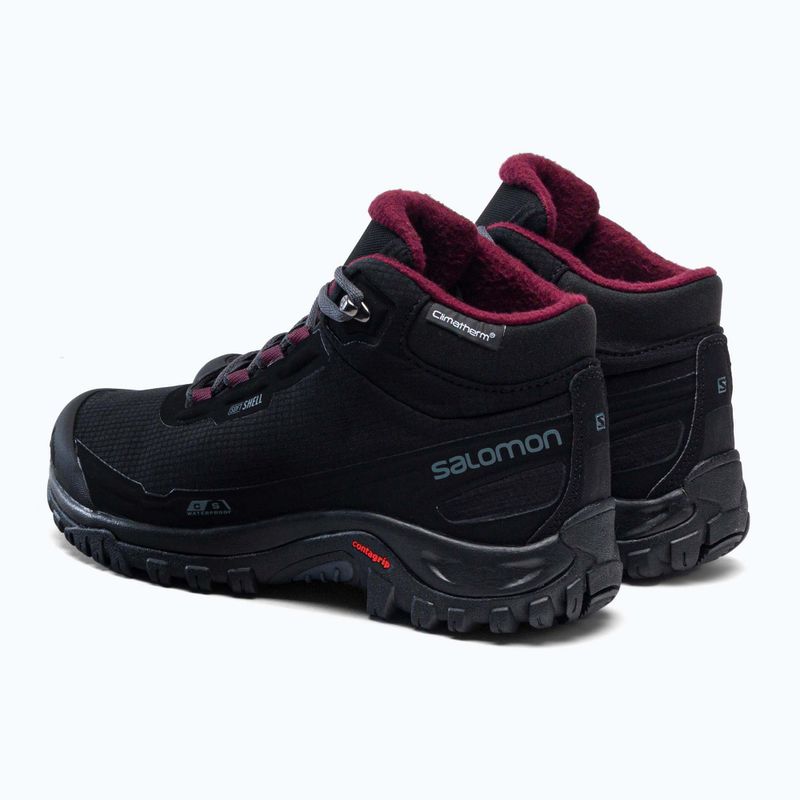 Salomon Shelter CS WP cizme de trekking pentru femei negru L41110500 3