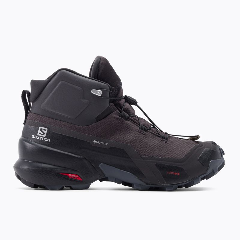 Cizme de trekking pentru bărbați Salomon Cross Hike Mid Gore-Tex negru L41118500 2