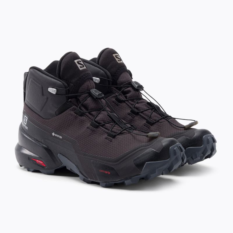 Cizme de trekking pentru bărbați Salomon Cross Hike Mid Gore-Tex negru L41118500 6